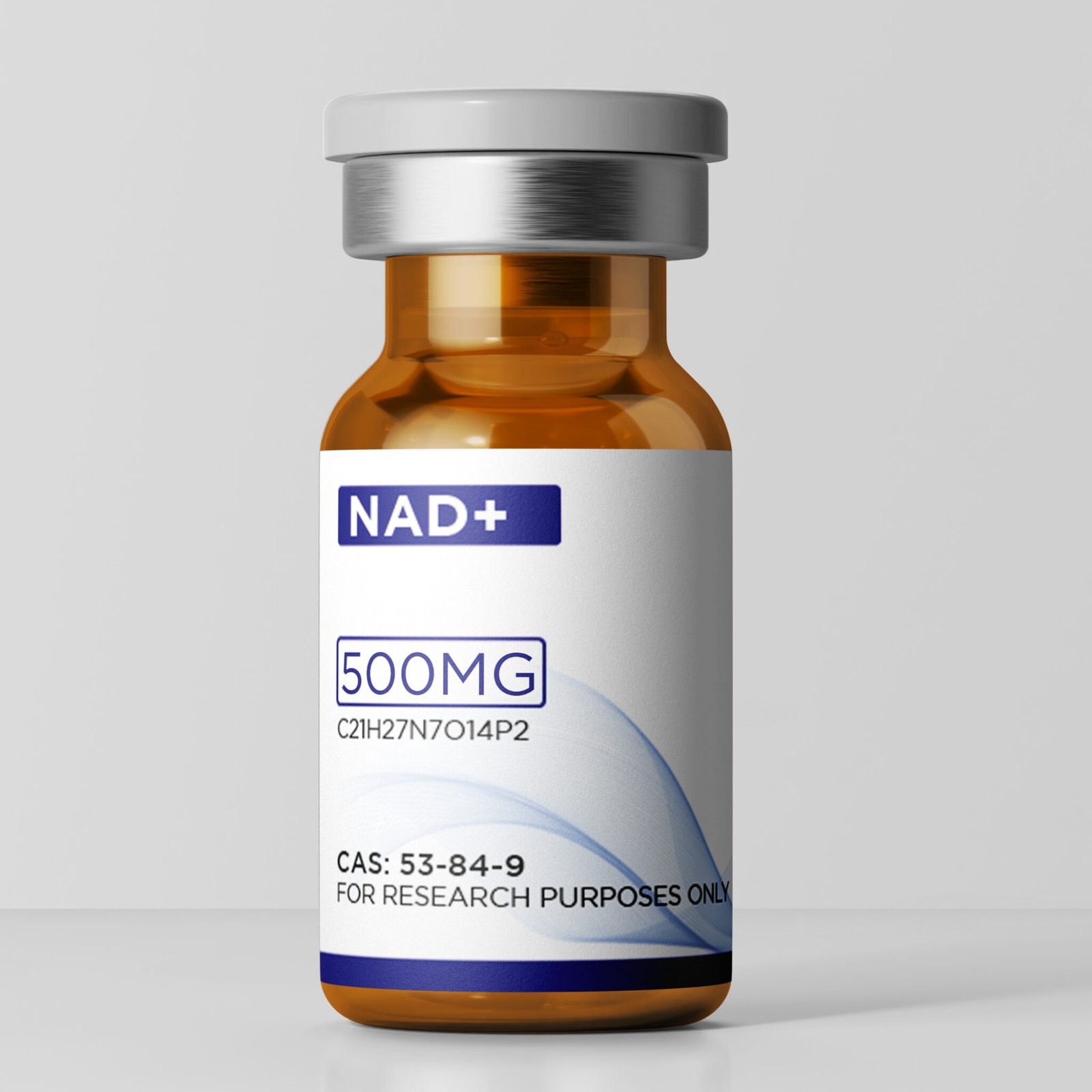 NAD+ – 500mg Lyophilized Vial
